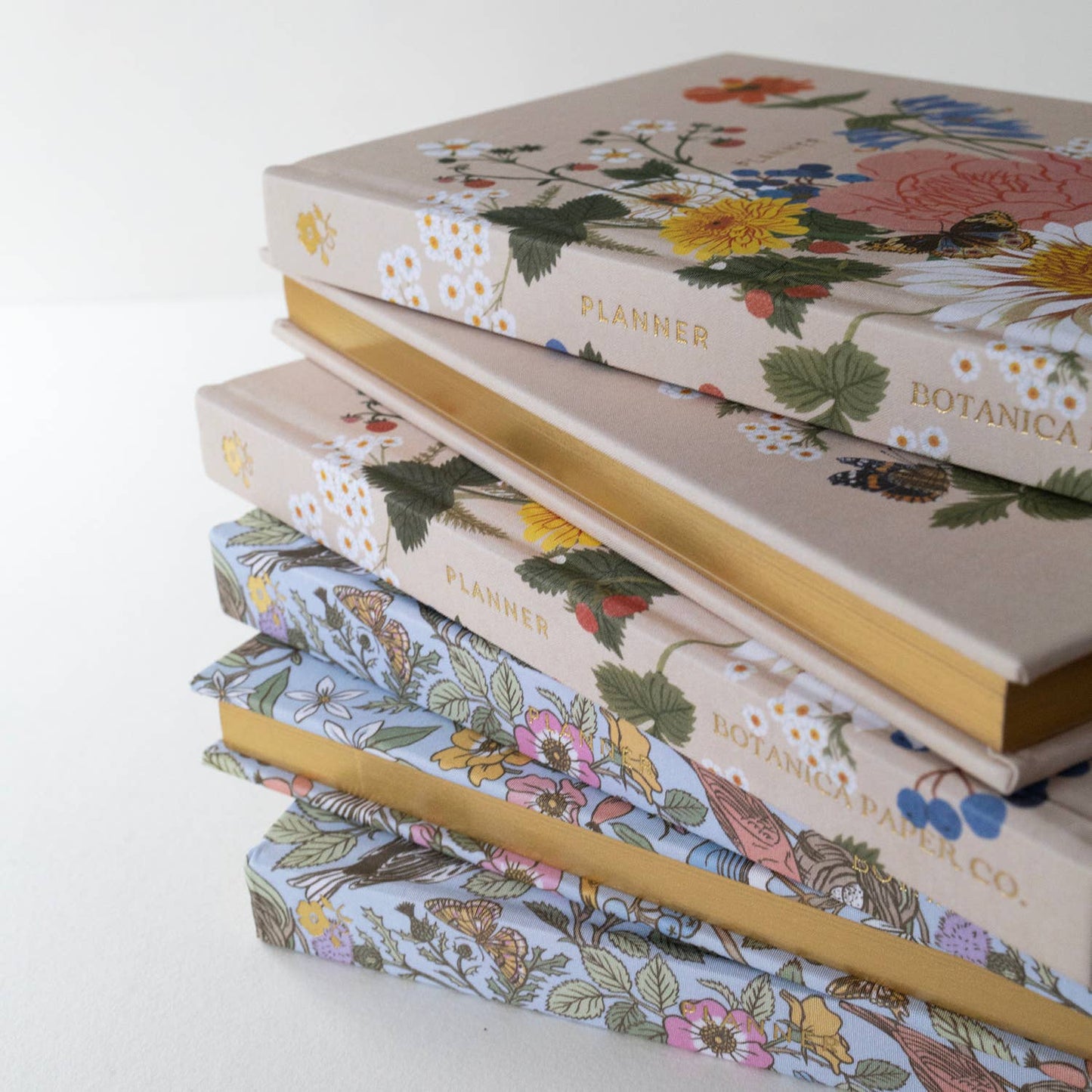 Botanica Paper Co. - GARDEN FLORA | LINEN-BOUND UNDATED WEEKLY PLANNER