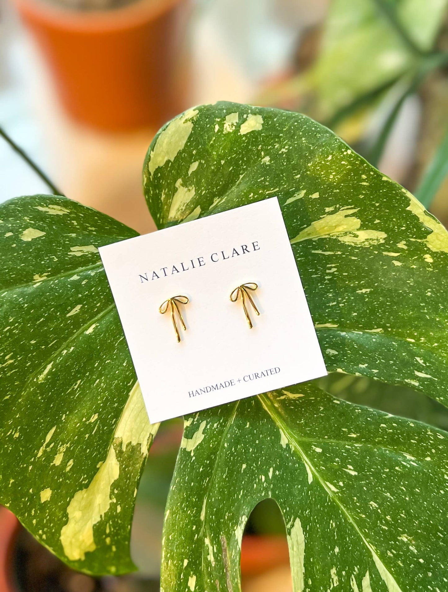 Natalie Clare Collections - The Ribbon Earrings