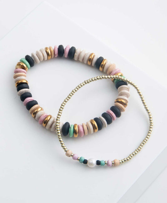 Noonday Collection - Forte Bracelets, Set of 2