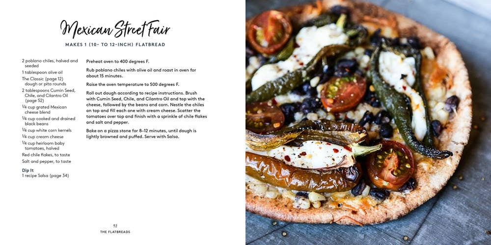 Gibbs Smith - Flatbread: Toppings, Dips, and Drizzles Cookbook