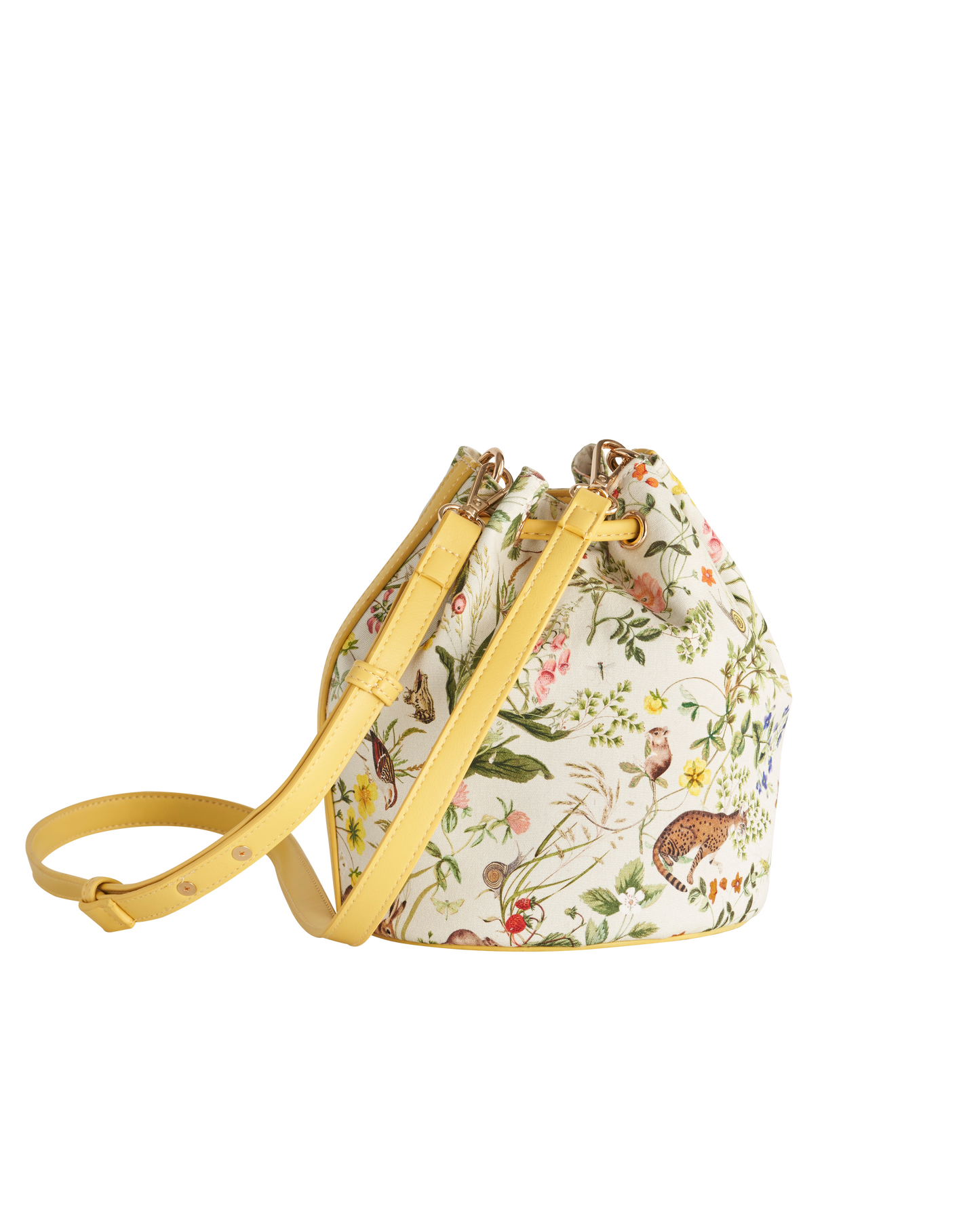 Fable England - Meadow Creatures Marshmellow Yellow Bucket Bag