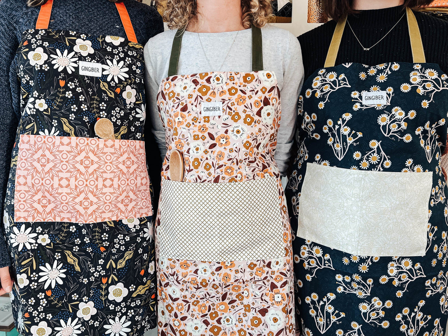 Gingiber - Calico Flowers Apron