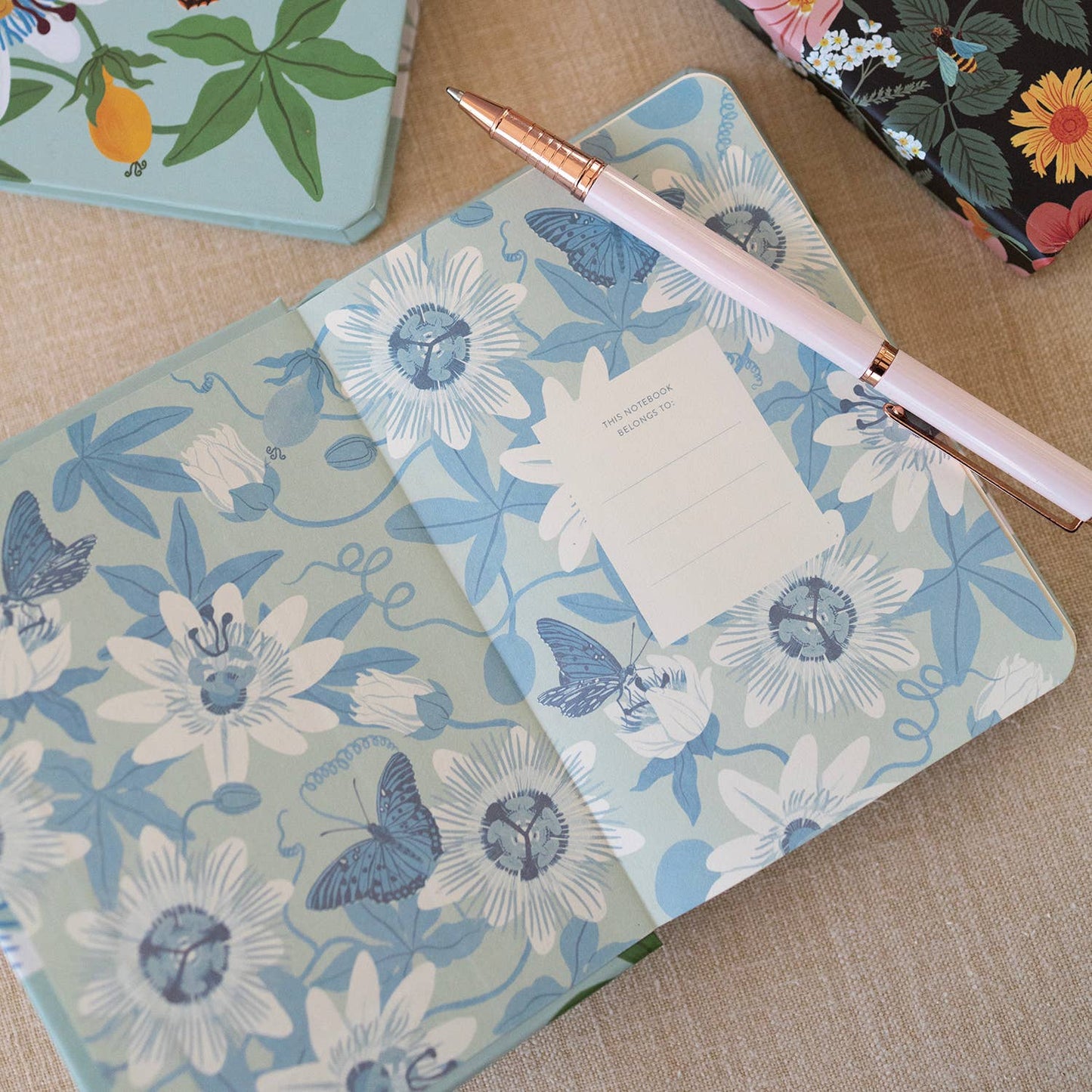 Botanica Paper Co. - PASSION FLOWER DAYDREAMS | Hardcover Notebook