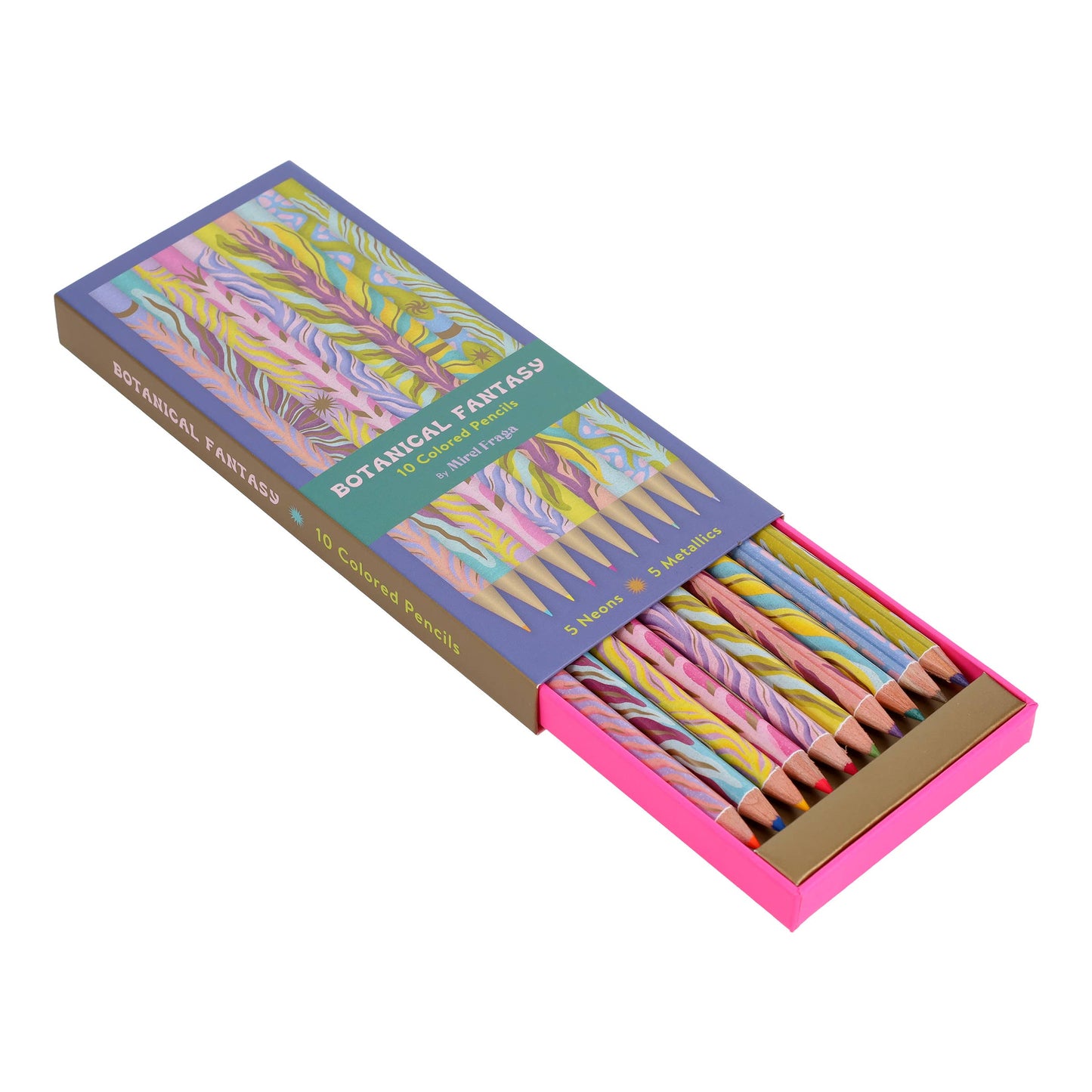 Chronicle Books - Botanical Fantasy: 10 Colored Pencils