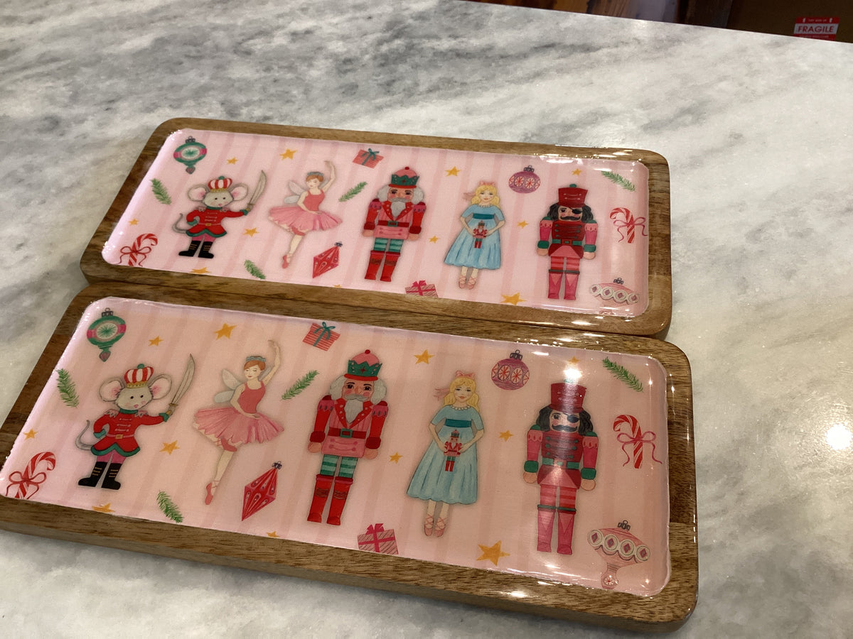 Nutcracker Wood Tray