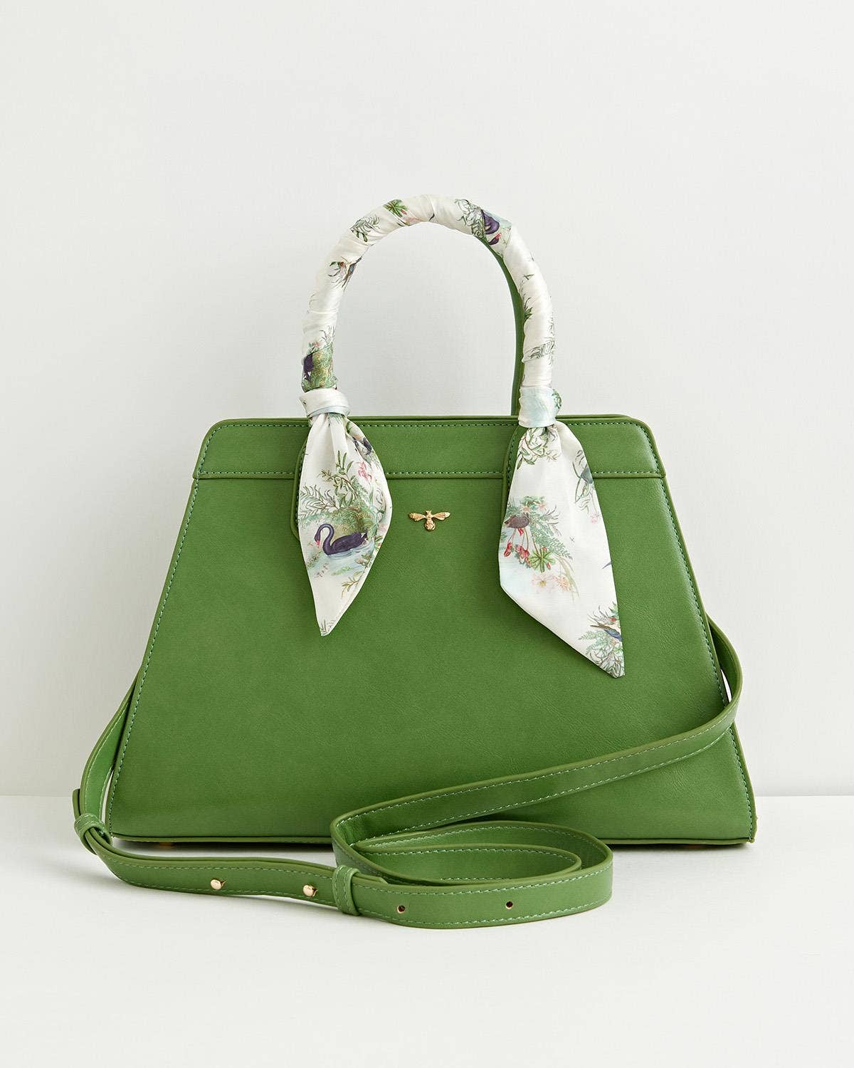 Fable England - Fable Medium Alice Tote - Updated Green