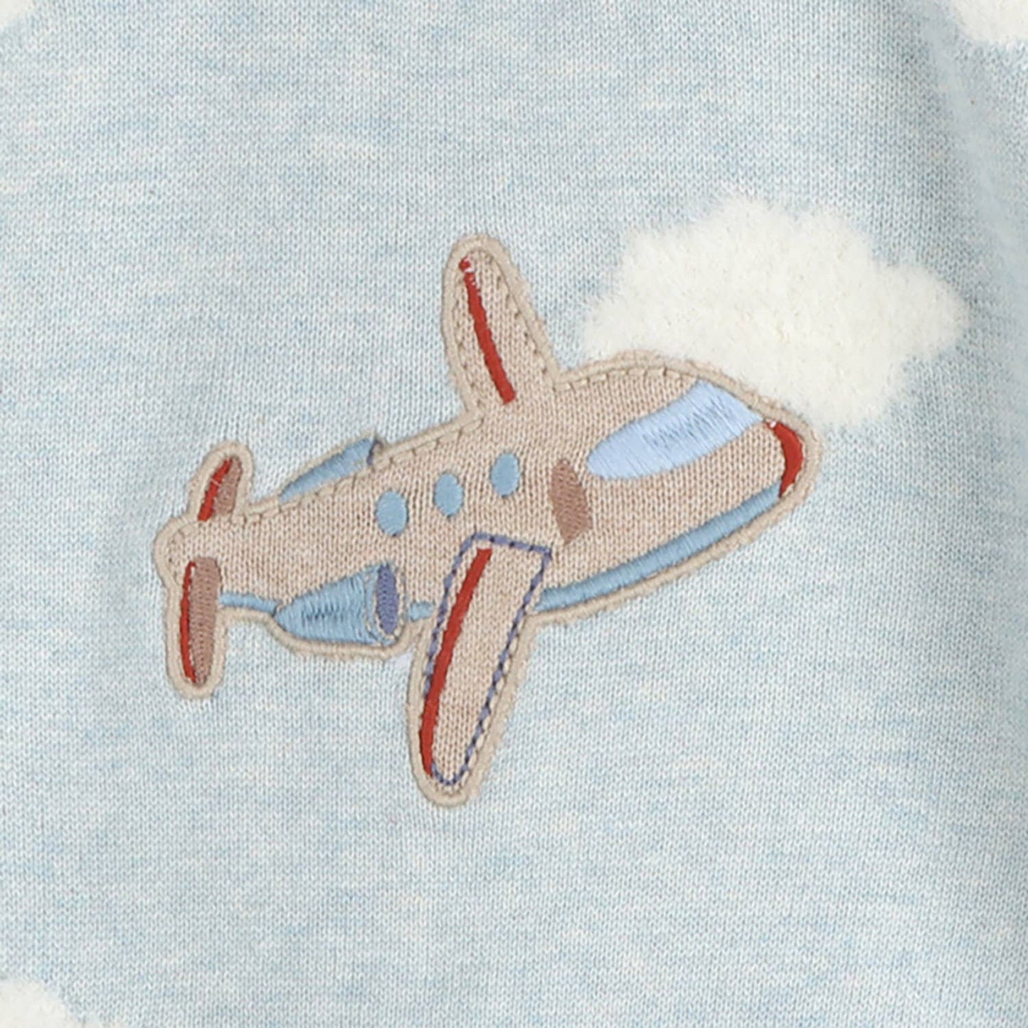 Viverano Organics - Airplane Applique Baby Knit Pullover & Pant Set (Organic)