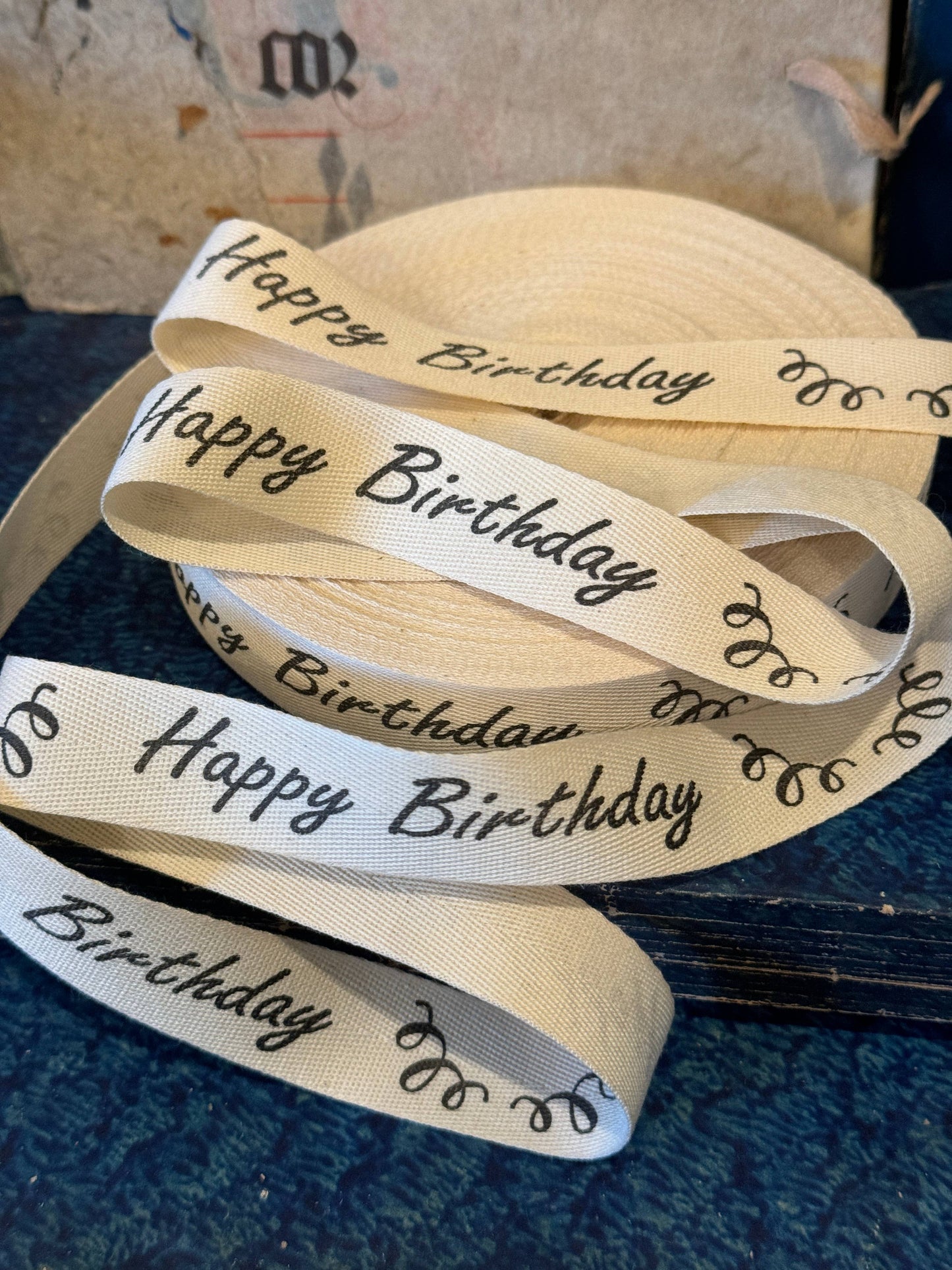 Monahan Papers - Happy Birthday ~ Ribbon