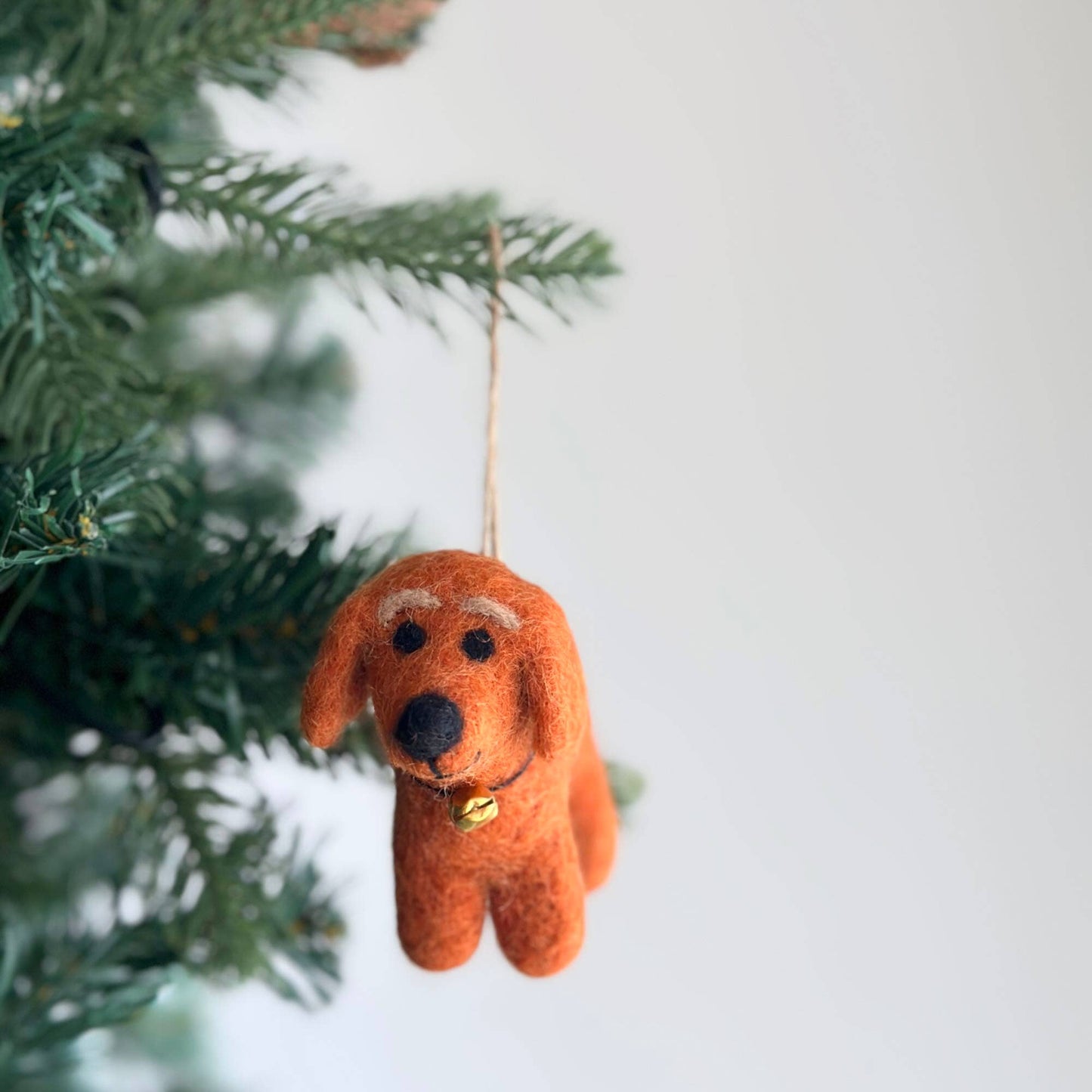 Deer Harbour Design - Felt Ornament - Dachshund Dog: Black