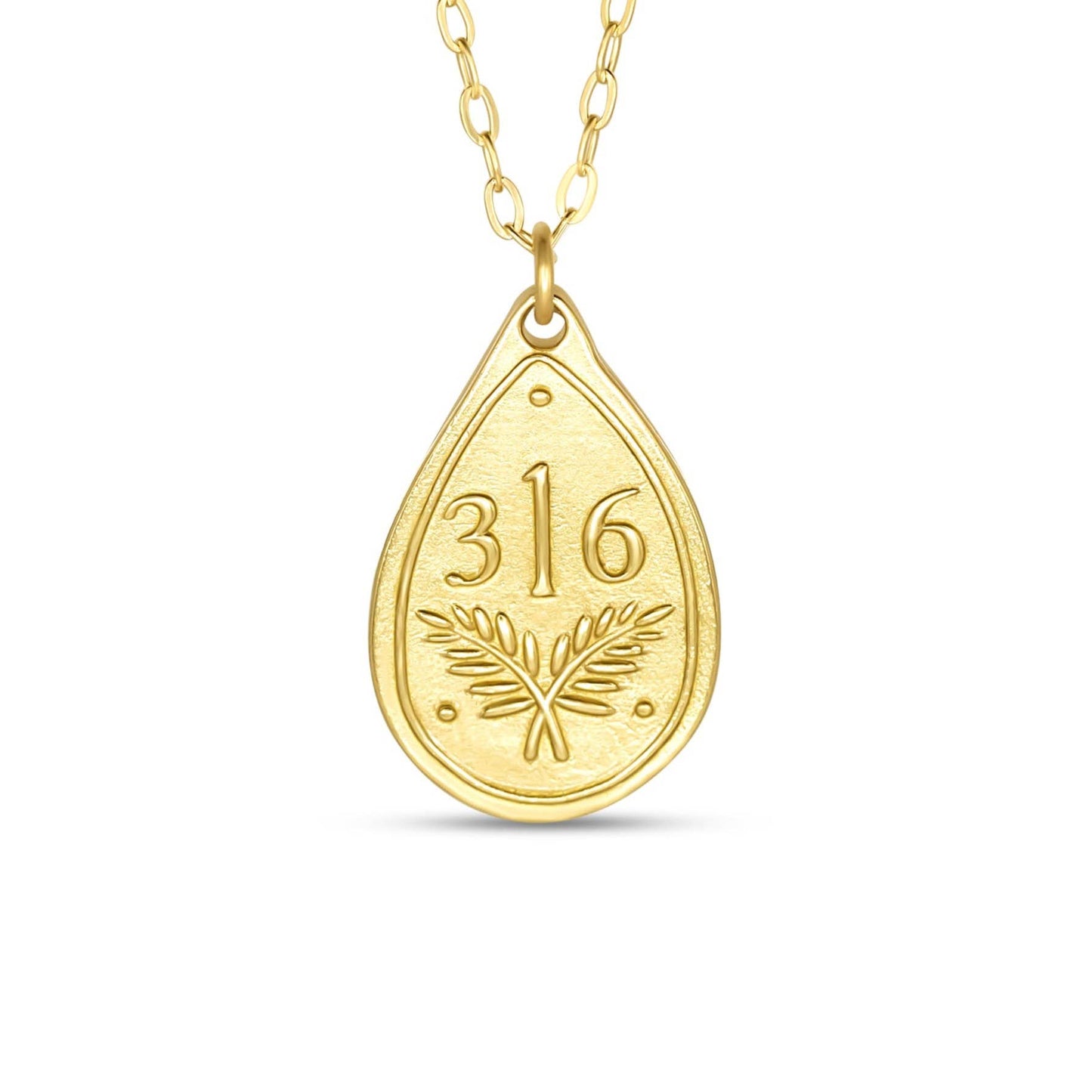 Madison Sterling - Necklace (Original Pendant) - John 3:16