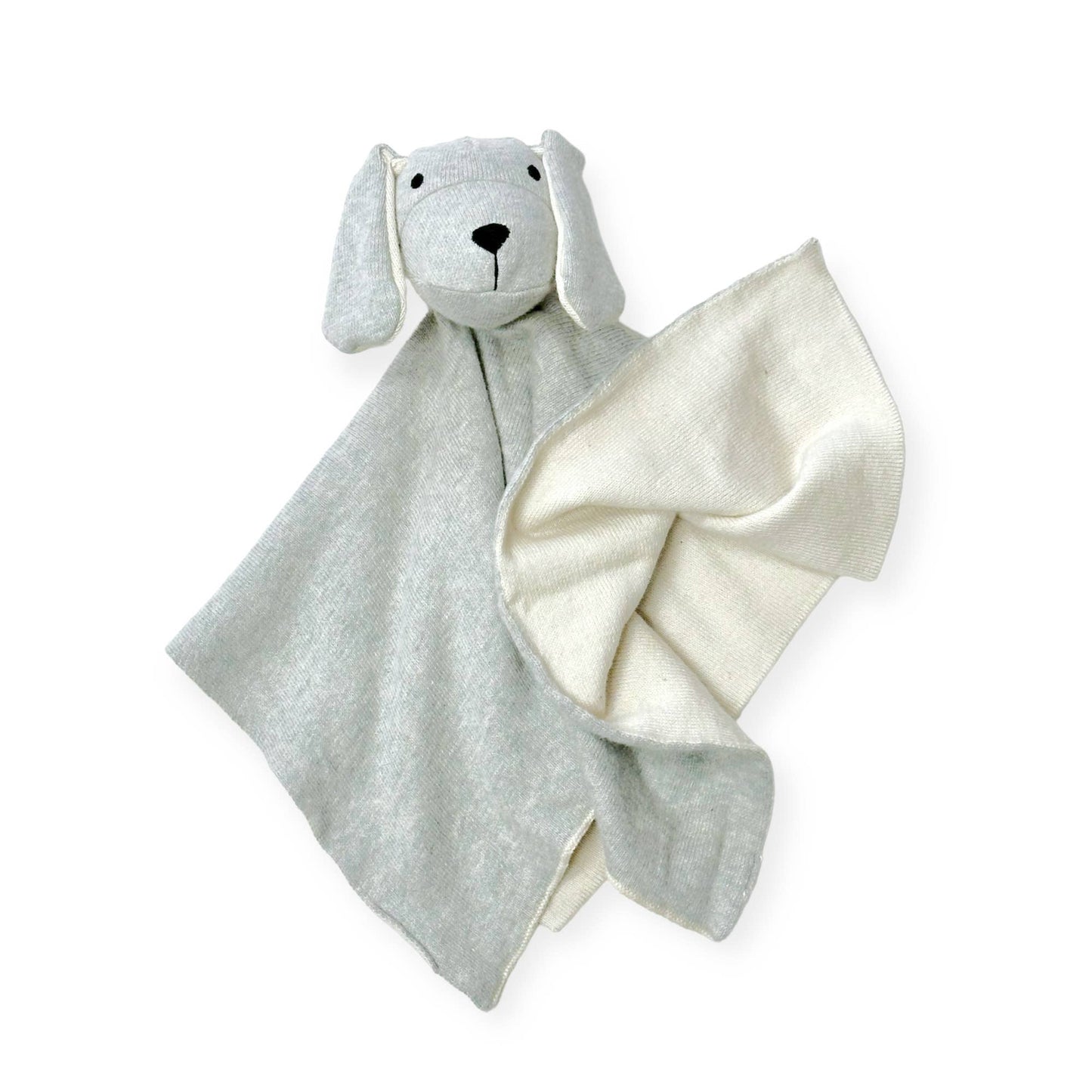 Viverano Organics - Puppy Dog - Organic Baby Lovey Security Blanket Cuddle Cloth