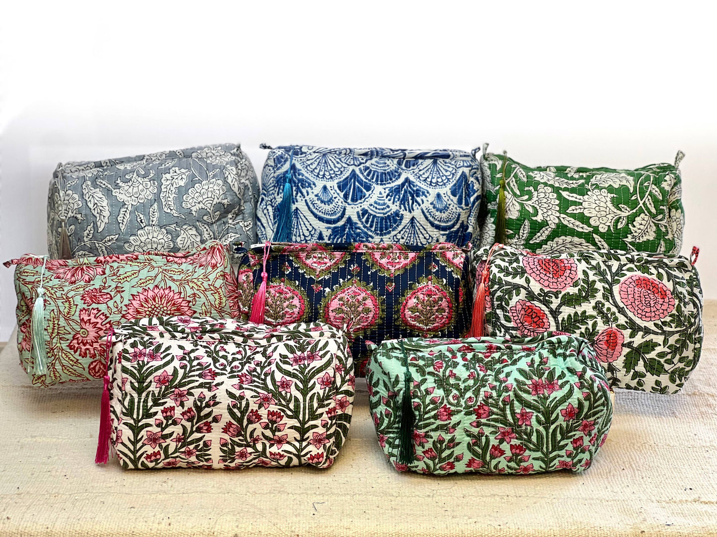 Ten Twenty Six Designs - Block Print Cosmetic Bag: 5