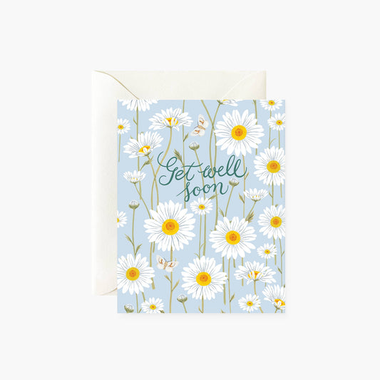 Botanica Paper Co. - DAISY, GET WELL SOON | greeting card