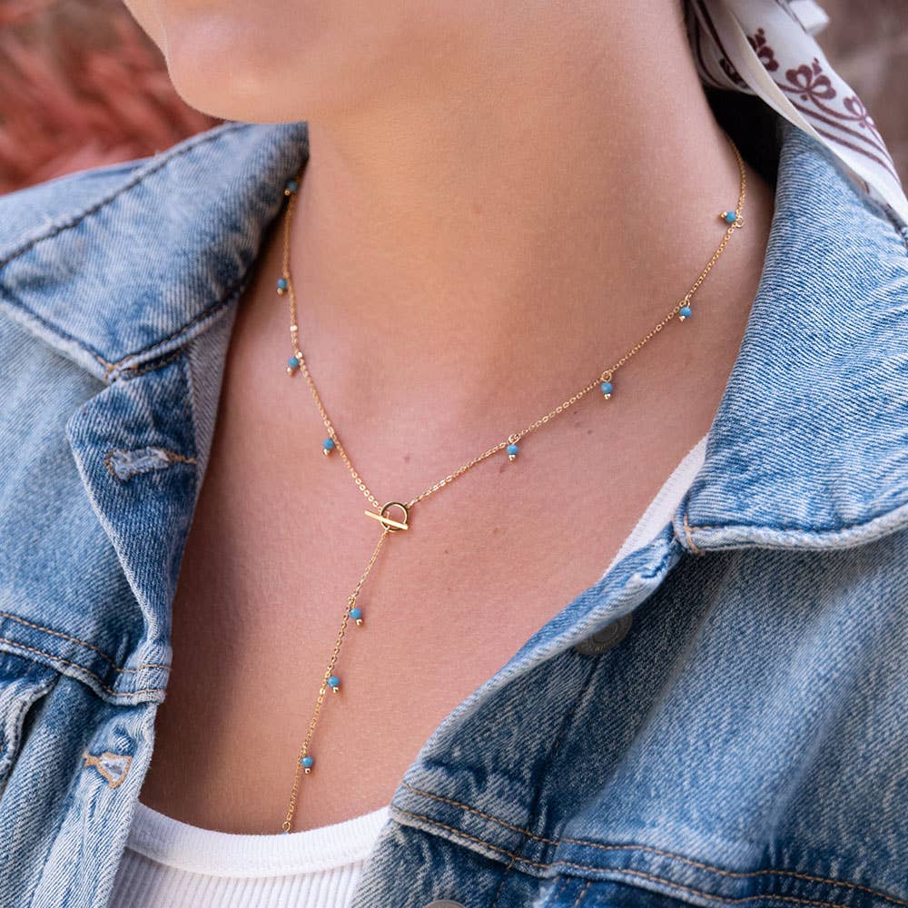 Amano Studio - Beaded Lariat Necklace