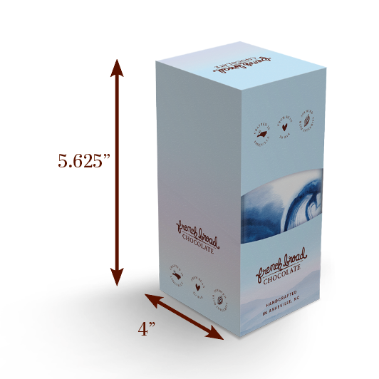 French Broad Chocolate - Brown Butter Milk Chocolate 45% - 28g