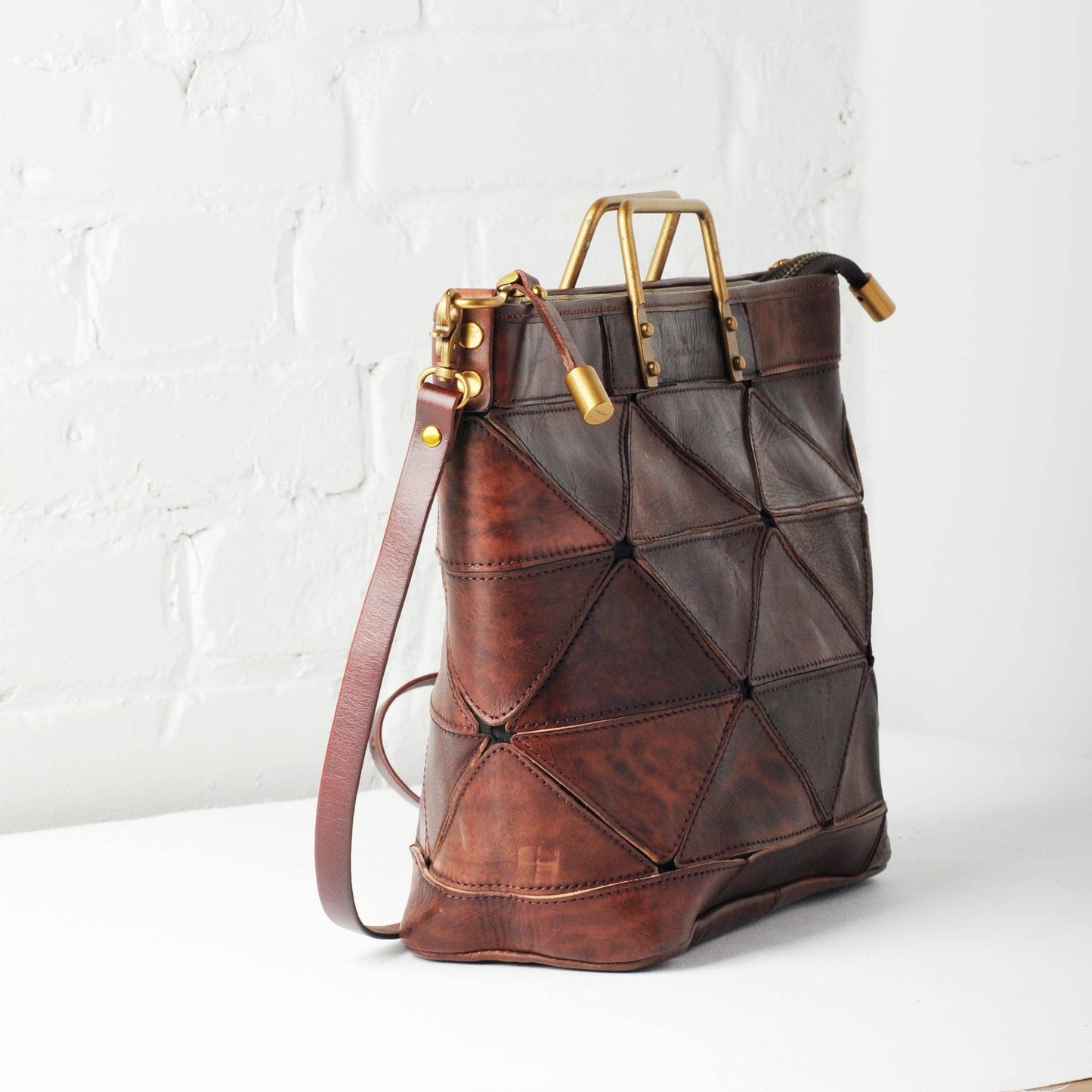 UPPDOO - Origami Large Tote - Chestnut