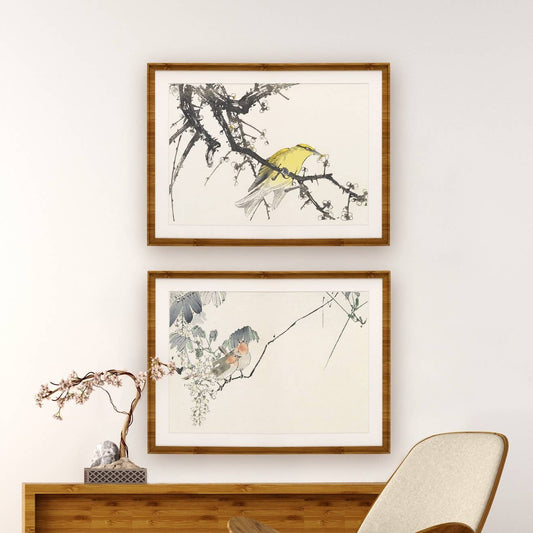 Pepin Press - Japanese Bird Prints  - 8 museum-quality art prints