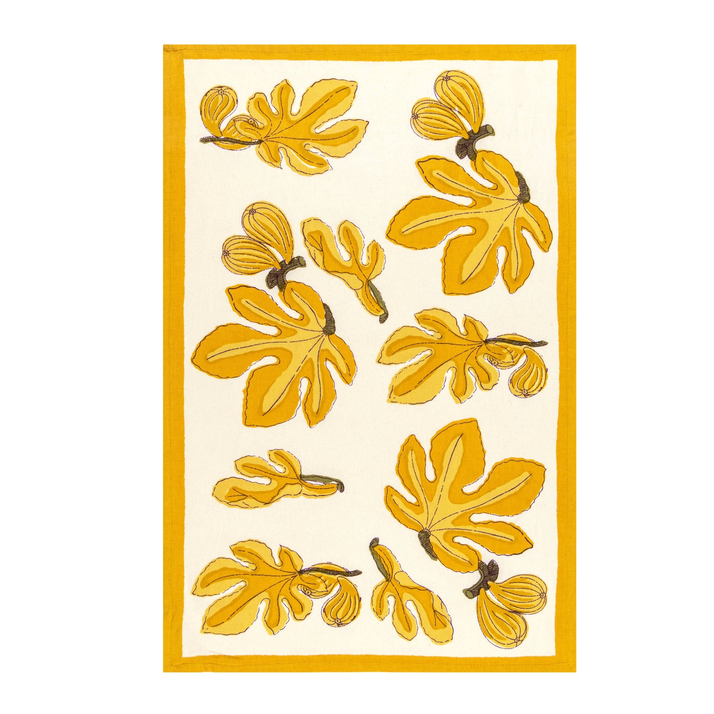 Couleur Nature - Fig Citrine Tea Towel