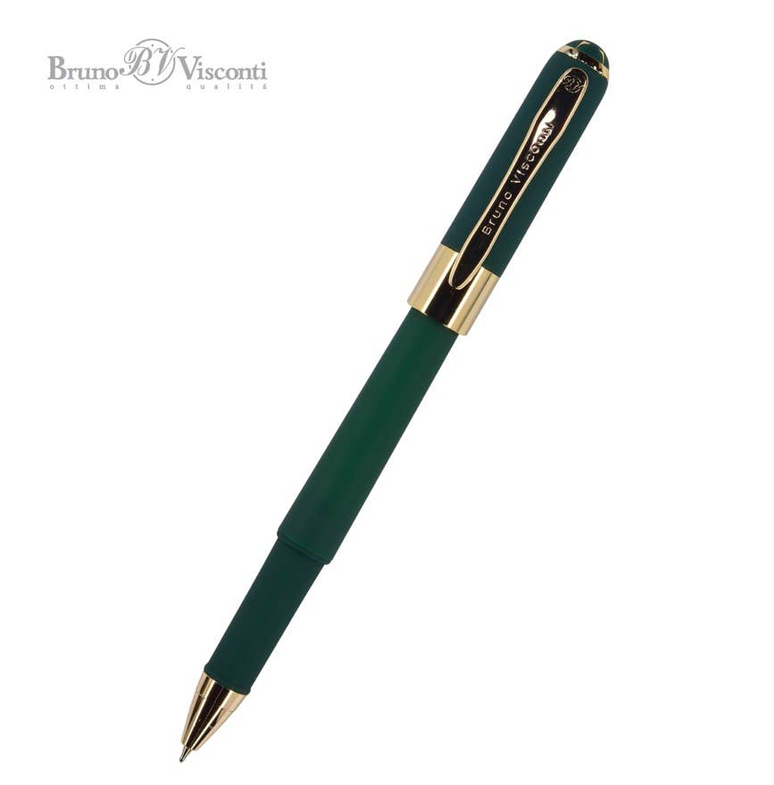 BV by Bruno Visconti - Forest Green Monaco Fine Point Soft Touch Pen, 0.5mm