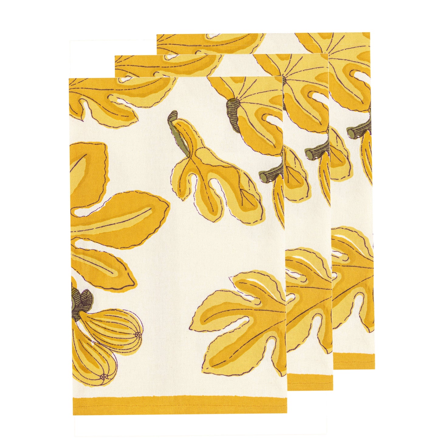 Couleur Nature - Fig Citrine Tea Towel