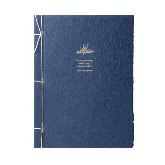 Oblation Papers & Press - Ralph Waldo Emerson Handmade Paper Inspiration Journal