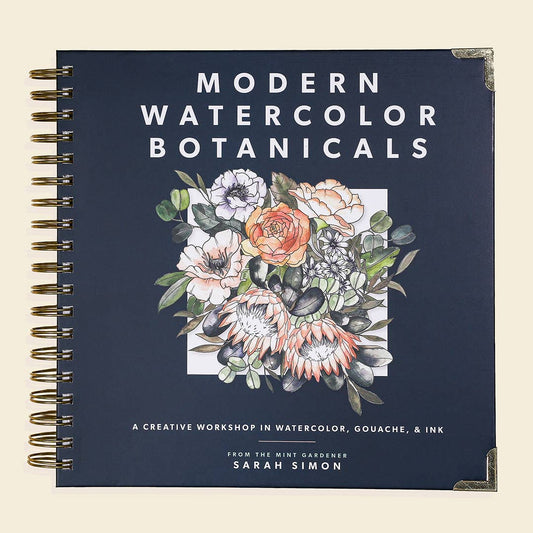 Paige Tate & Co. - Modern Watercolor Botanicals (Spiral)