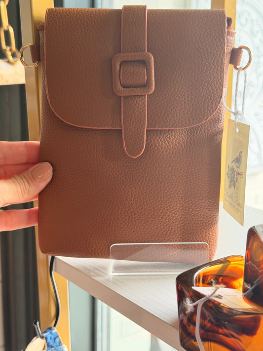 Crossbody - Brown (Microfiber Leather)