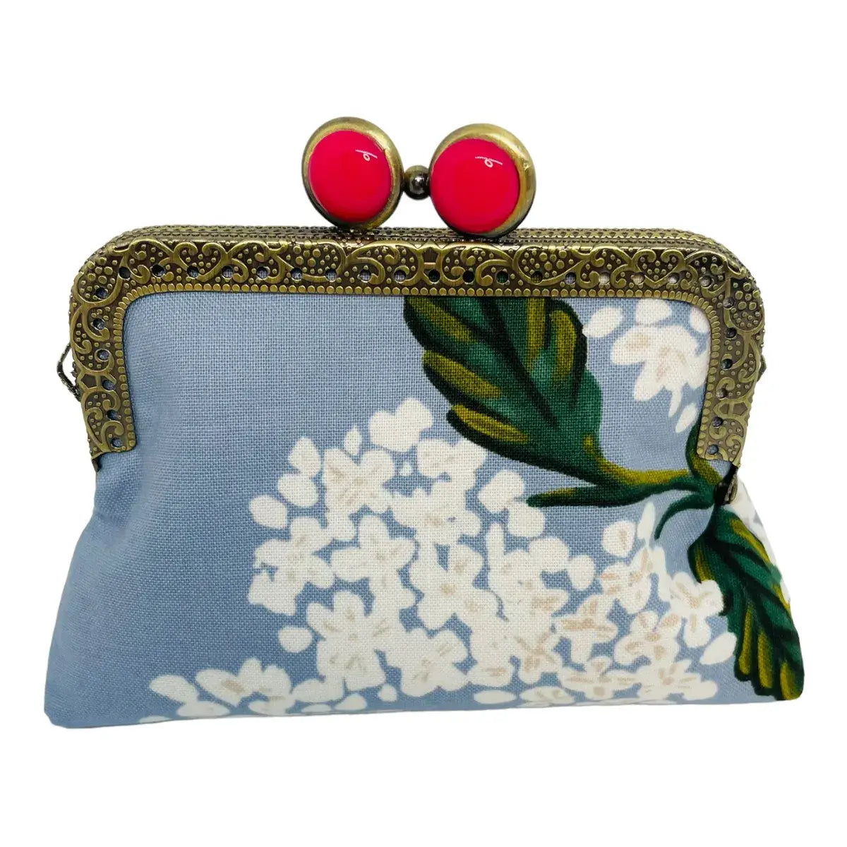 Kiki & Syds - Kiki & Syds ON THE GO Credit Card Clutch - HYDRANGEA BLUE