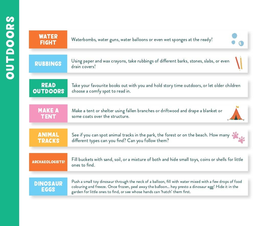Hachette Book Group - Things to do outdoors: 100 Activities
