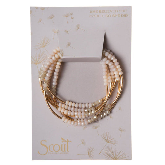 Scout Curated Wears - Scout Wrap : ivory combo/gold