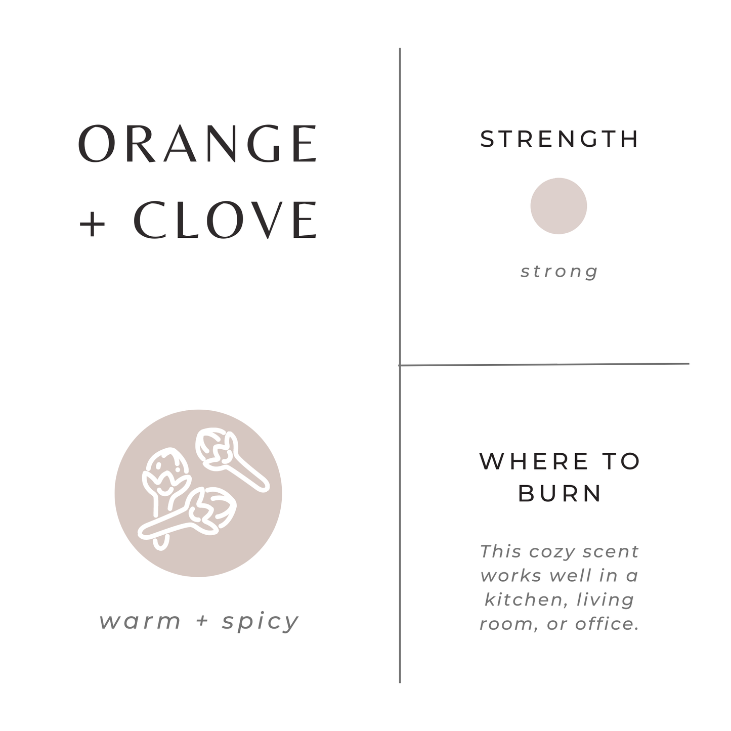 Slow North - Orange + Clove Frosted Candle