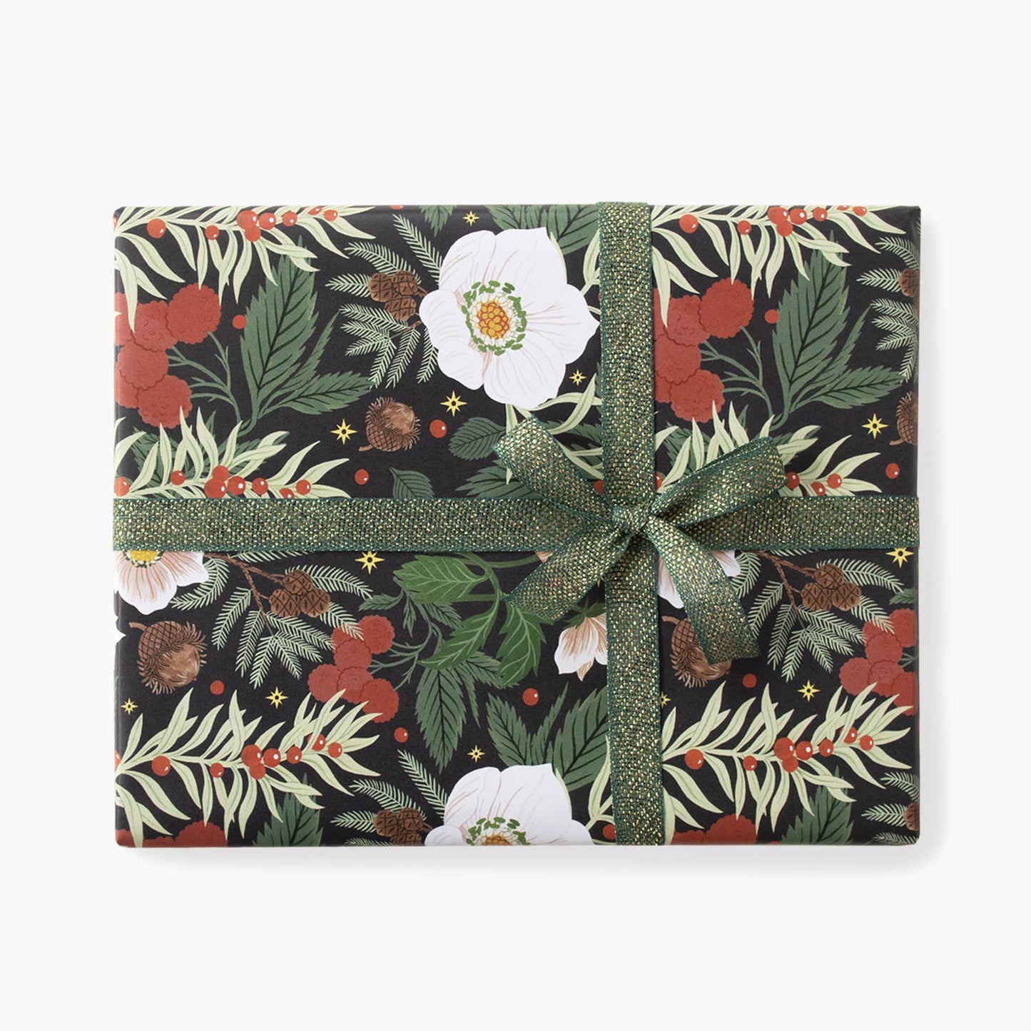 Botanica Paper Co. - WINTER BOTANICALS | Double Sided Wrapping Paper Single Sheet