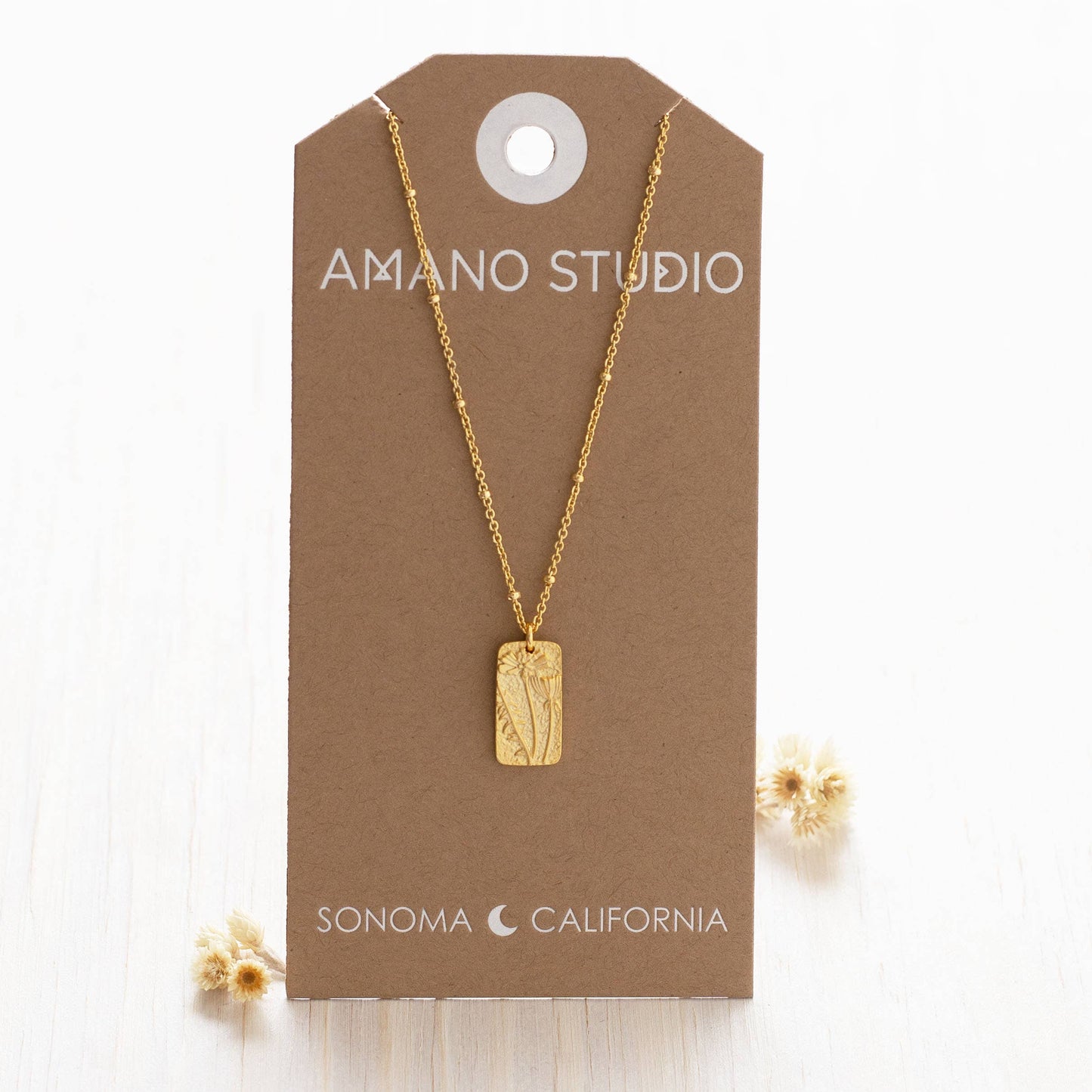 Amano Studio - Flower Medallion Necklace