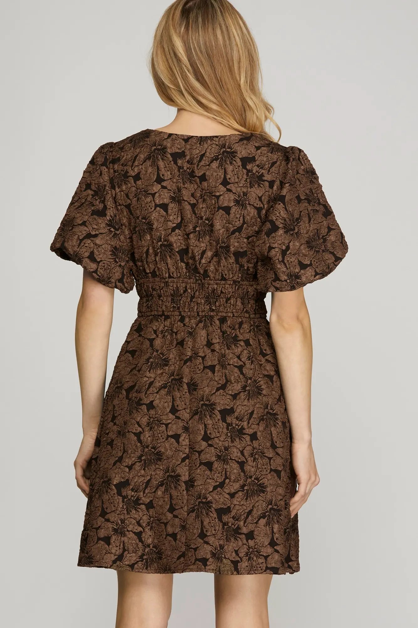 Luce Jacquard Dress