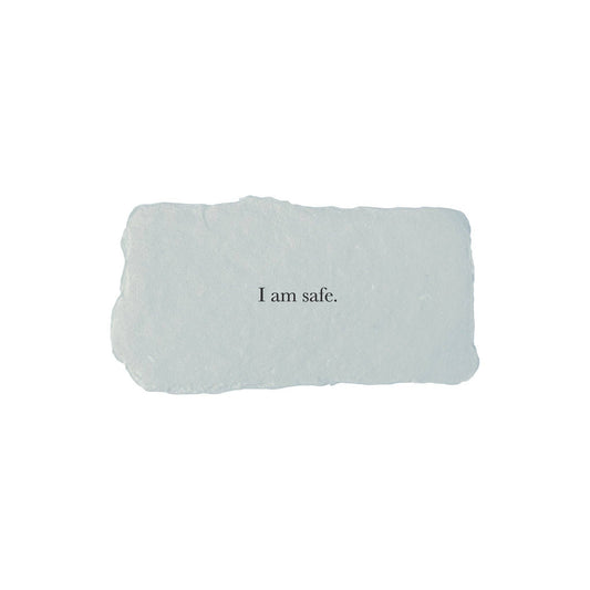 farmette - I am safe affirmation card