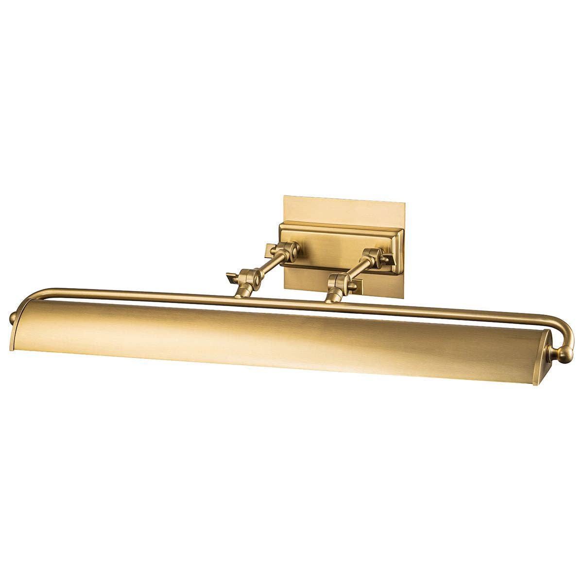 Lucas McKearn - Winchfield Large Picture Light in Aged Brass
