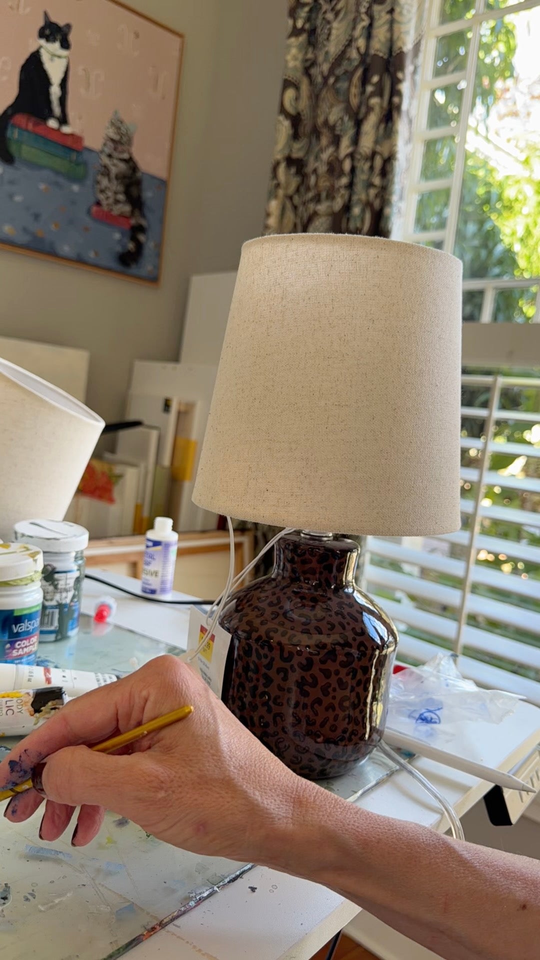 Pheasant Lamp - Commission Request
