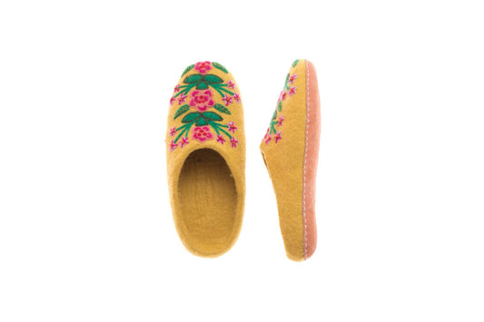 French Knot - Secret Garden Slippers