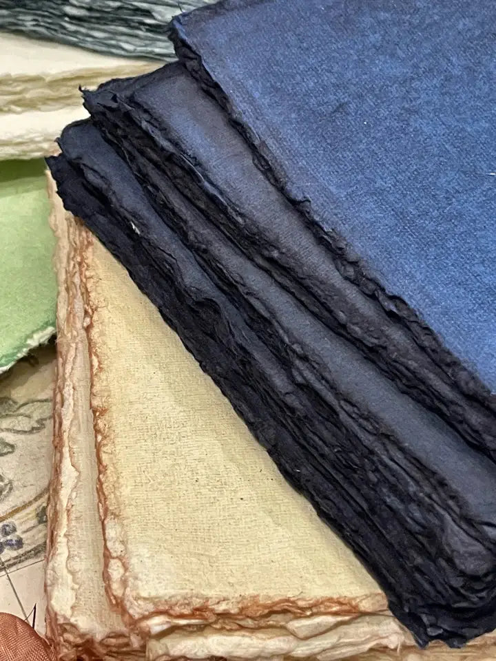 Monahan Papers - Handmade Deckled Edge Paper Bundles
