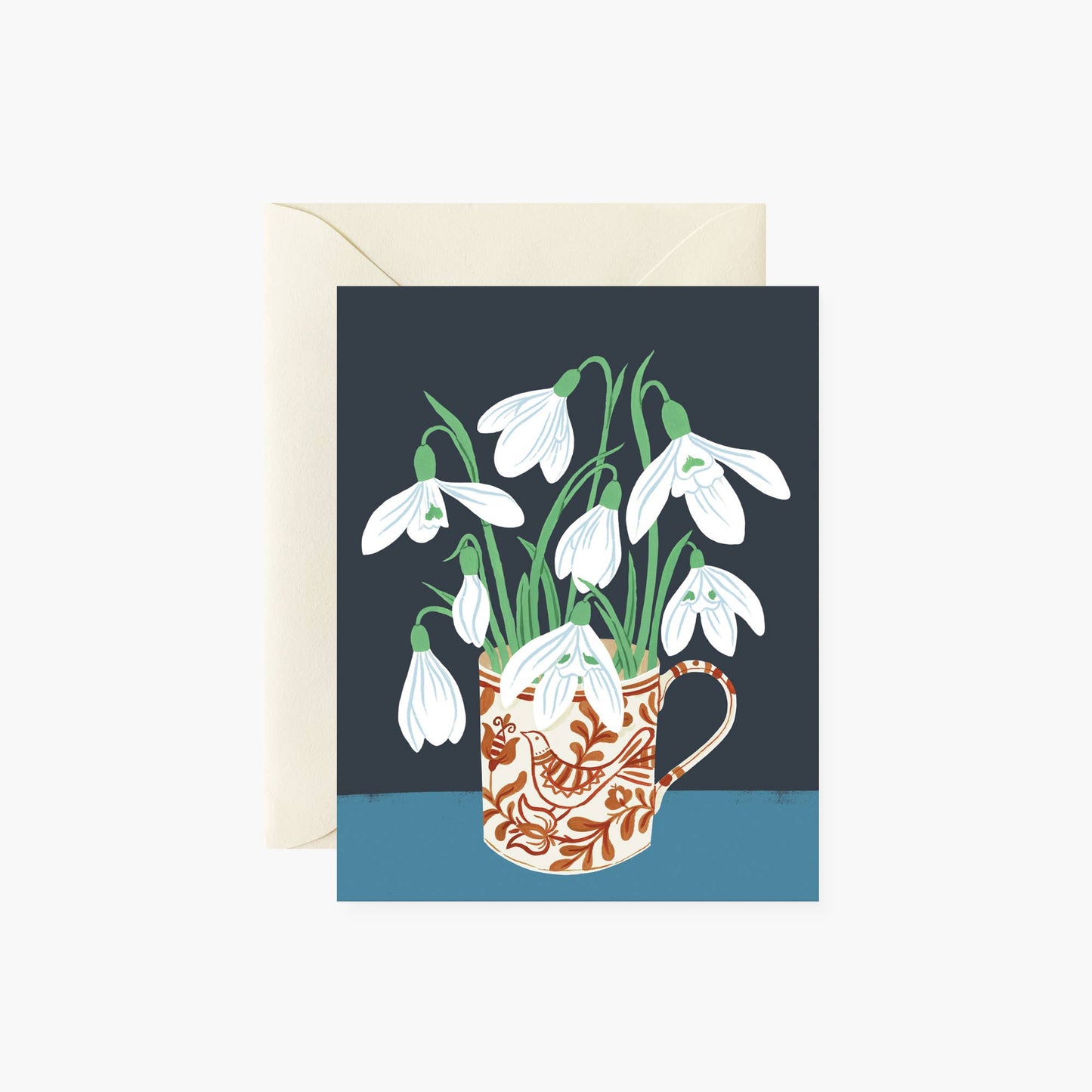 Botanica Paper Co. - SNOWDROPS MUG | greeting card