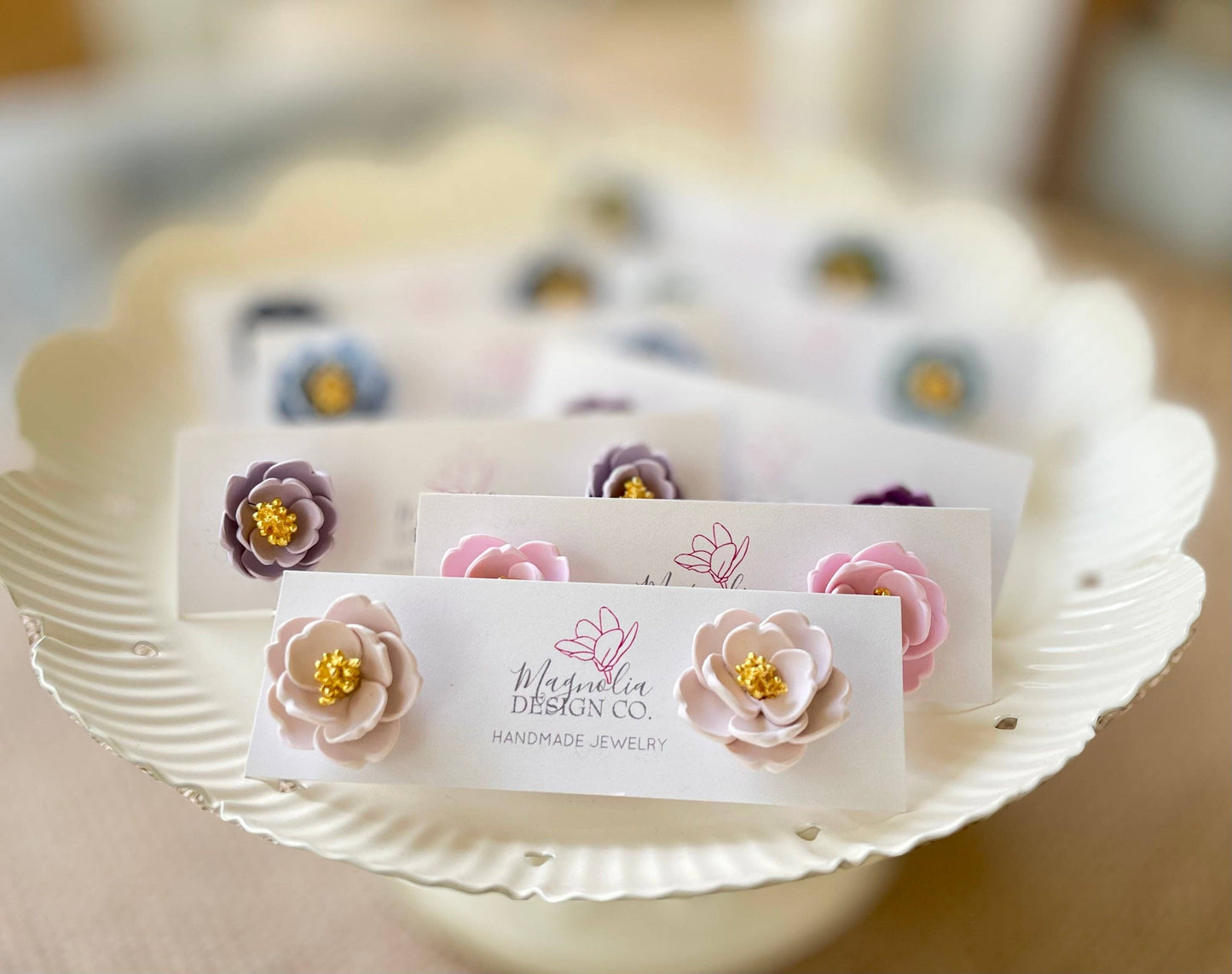 Magnolia Design Company - Floral Studs