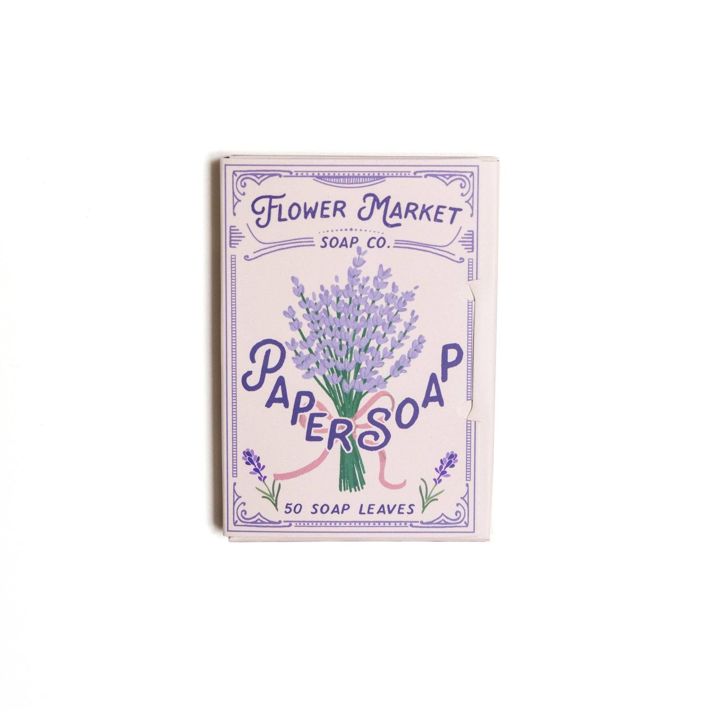 123 Farm - Paper Soap – Lavender Scent, Travel Size, 50 Sheets