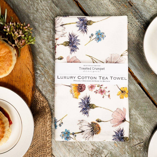 Toasted Crumpet - The Regency Gardens (Pure) Tea Towel