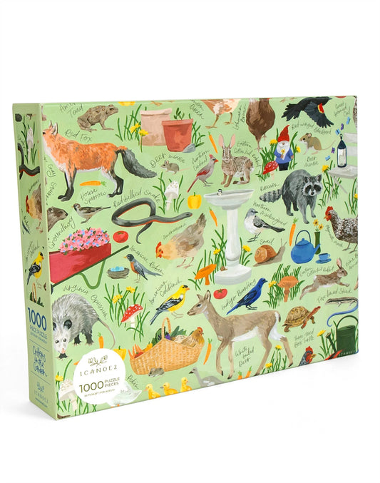 Critters in the Garden Puzzle