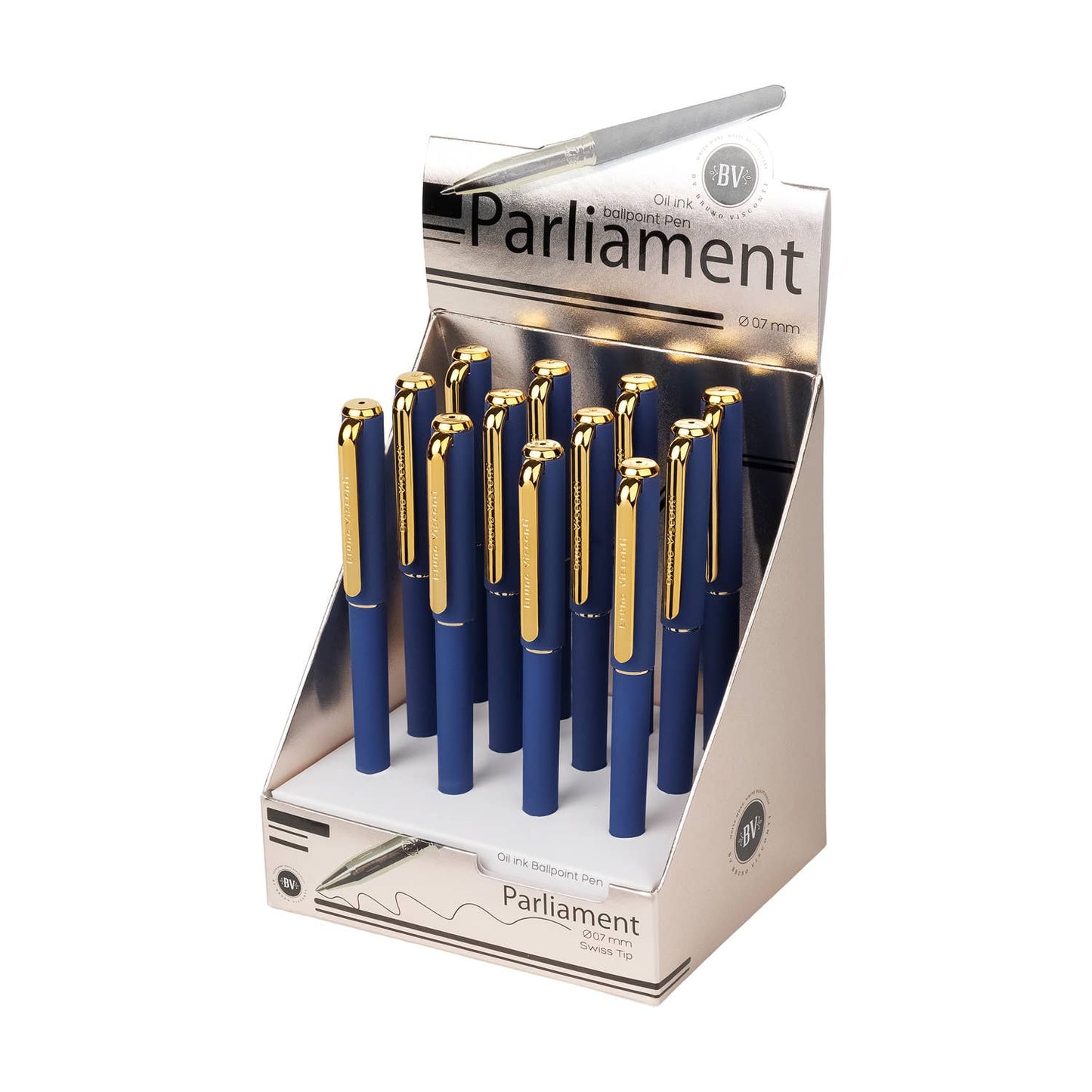 BV by Bruno Visconti - Parliament Ballpoint Pen - Blue