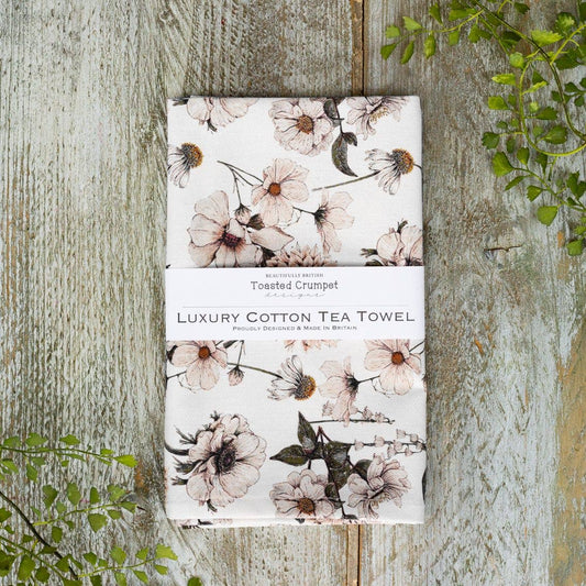 Toasted Crumpet - The Blanc Collection (Pure) Tea Towel