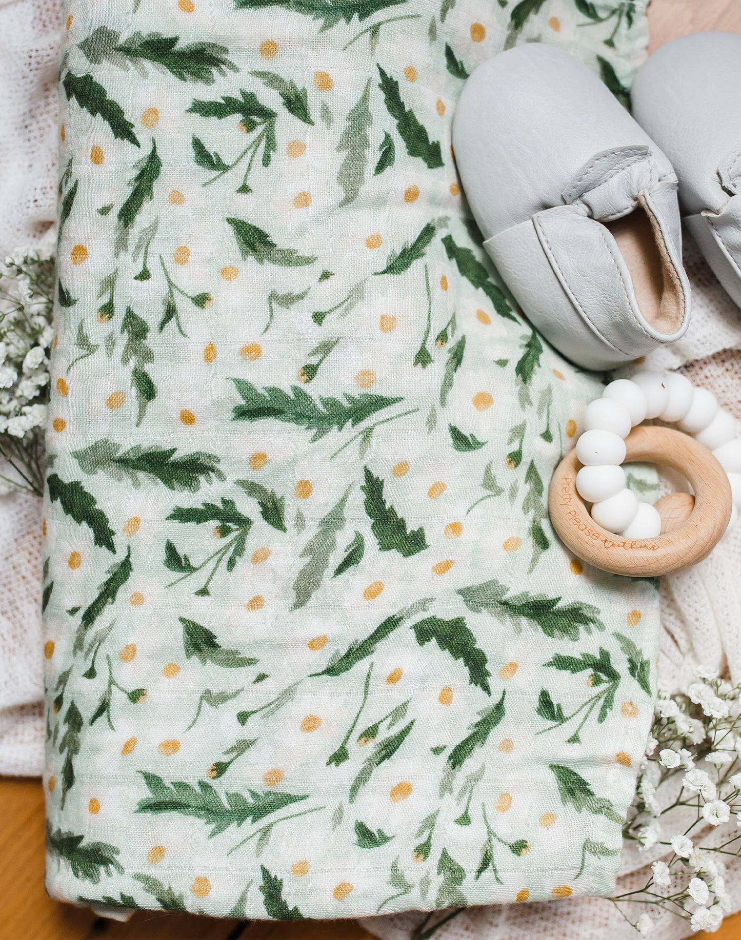 Montauk Daisy Swaddle