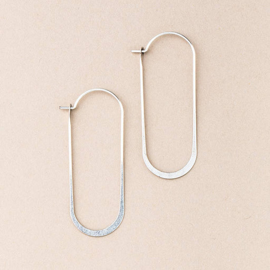 Scout Curated Wears - Refined Earring Collection - Cosmic Oval/Silver