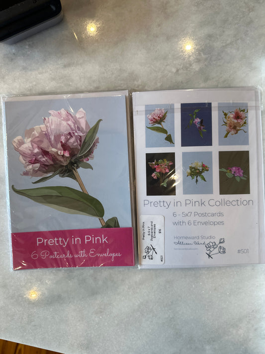 Pretty in Pink Postcard Collection