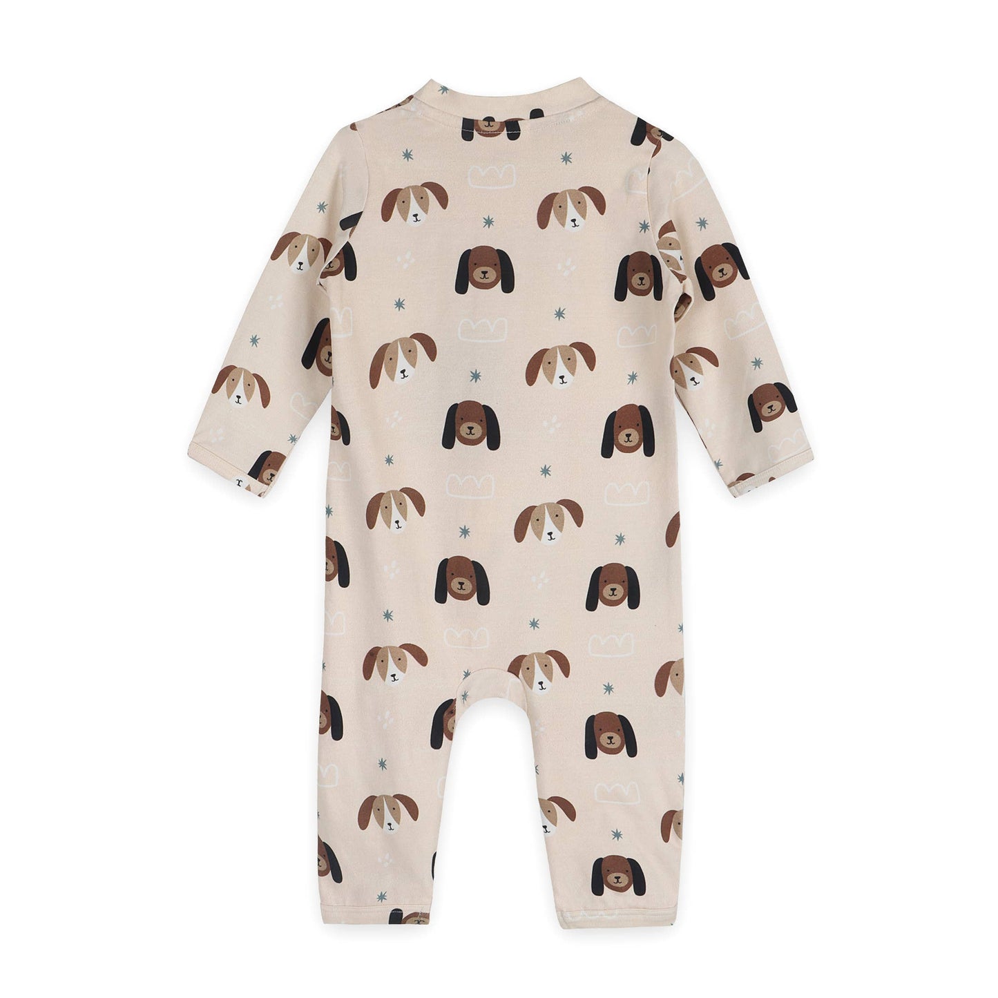 Viverano Organics - Doggies Baby Zipper Jumpsuit (Organic Jersey)